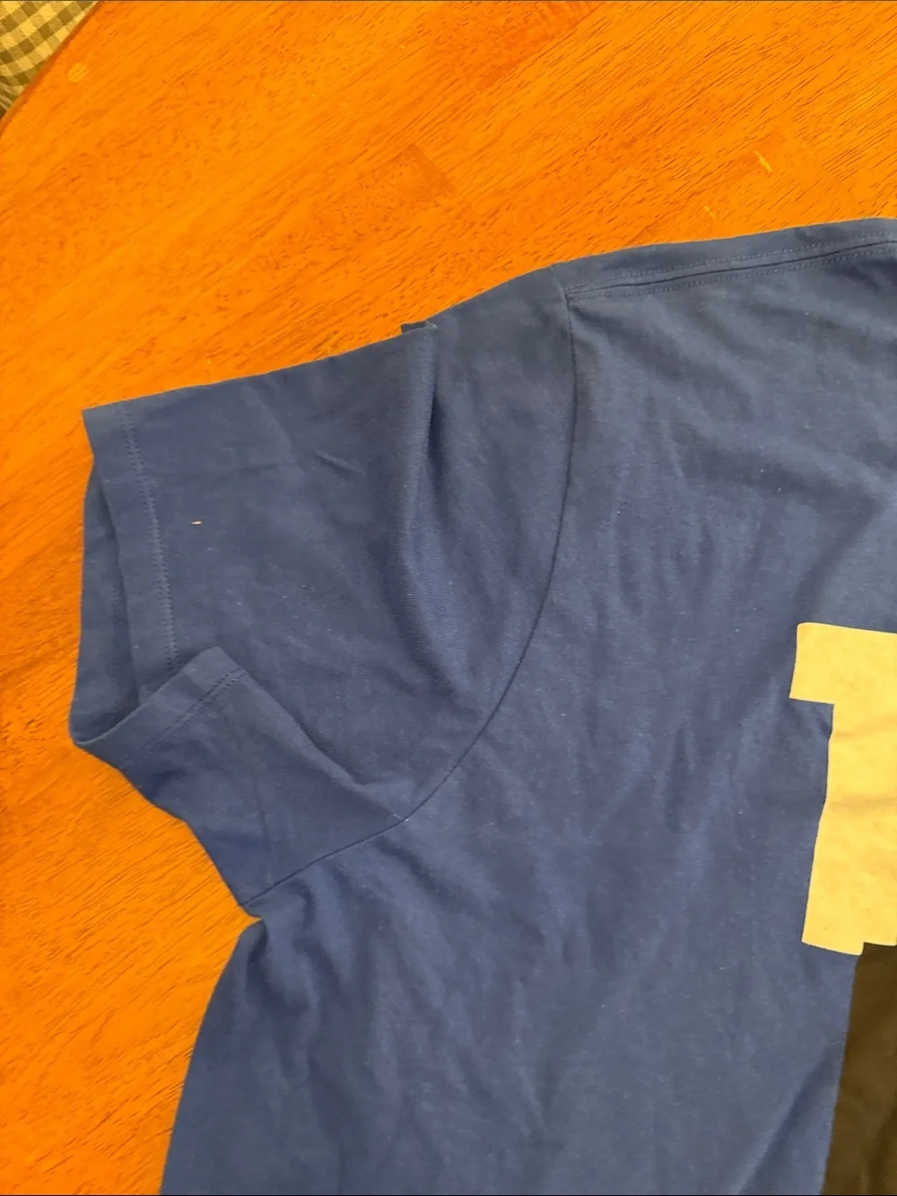 Nike Men's Blue 'TOO FLY' Graphic Short Sleeve Tee